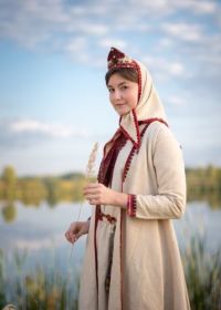 Чувашская внешность девушки