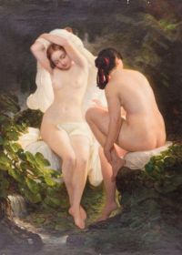 Купальщицы ню