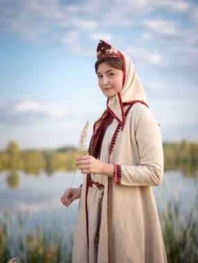 Чувашская внешность девушки