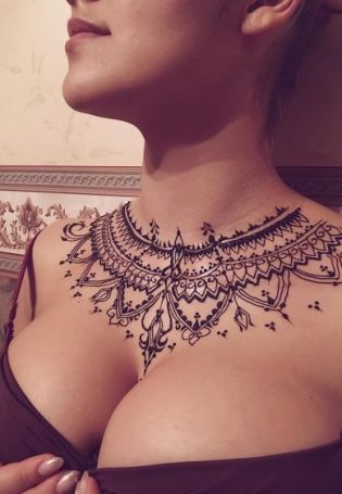 Мехенди хной