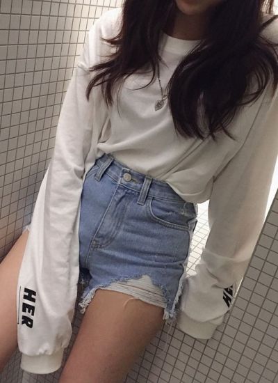 Кореянки в шортиках