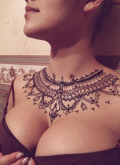 Мехенди хной