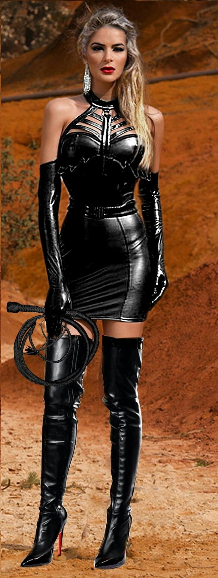 Комтесс Моник высокие сапоги