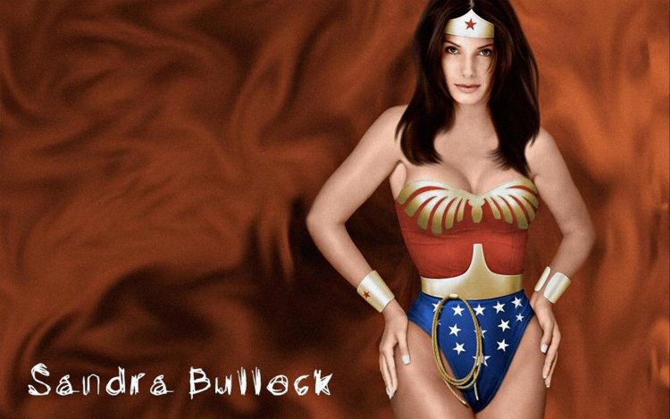Сандра Баллок блондинка голая