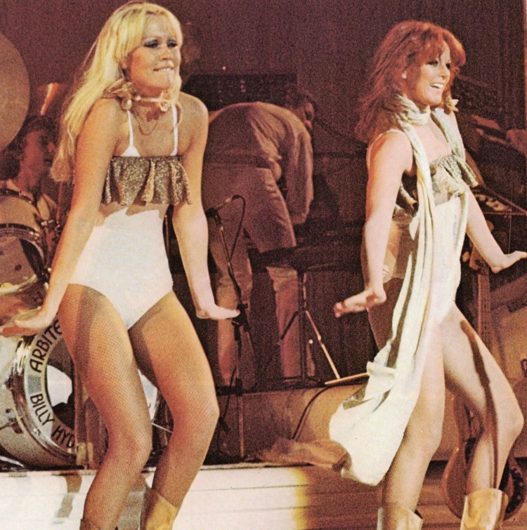 Группа ABBA 1977
