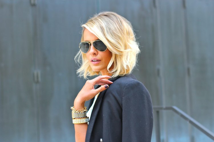 Чёлка шторка с каре