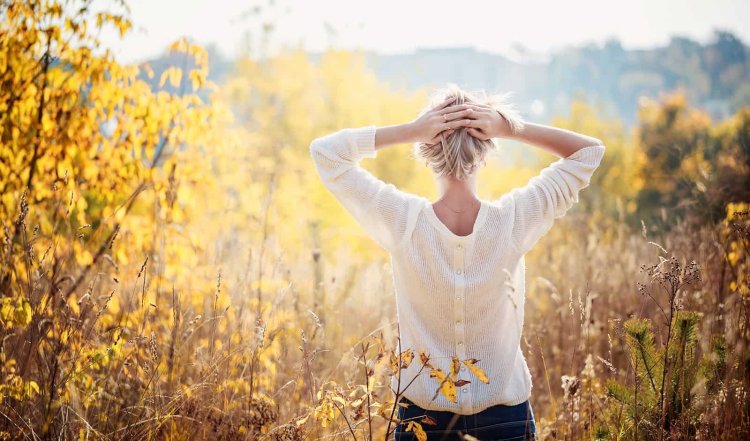 Женщина со спины