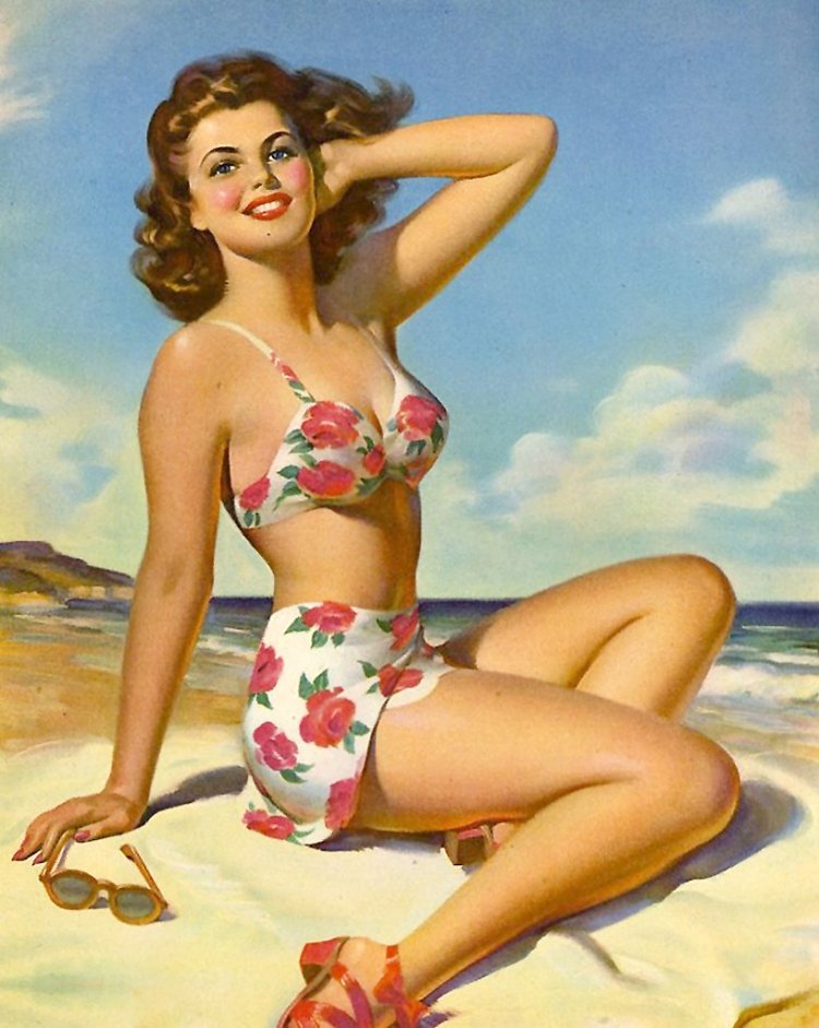 Купальник 60е