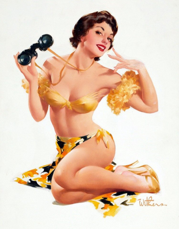 Джил Элвгрен Gil Elvgren американский художник