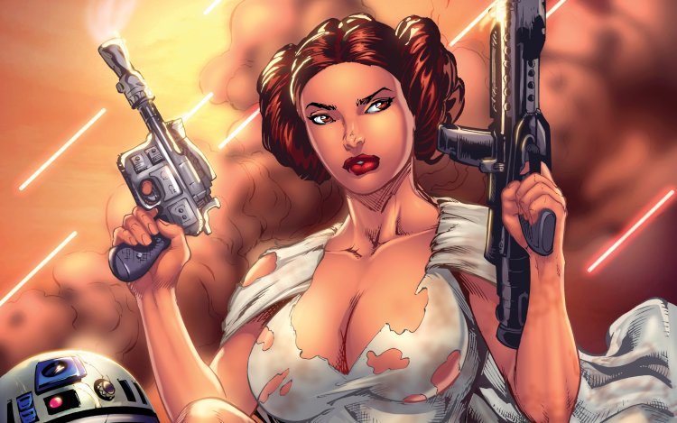 Kalinka Fox принцесса Лея