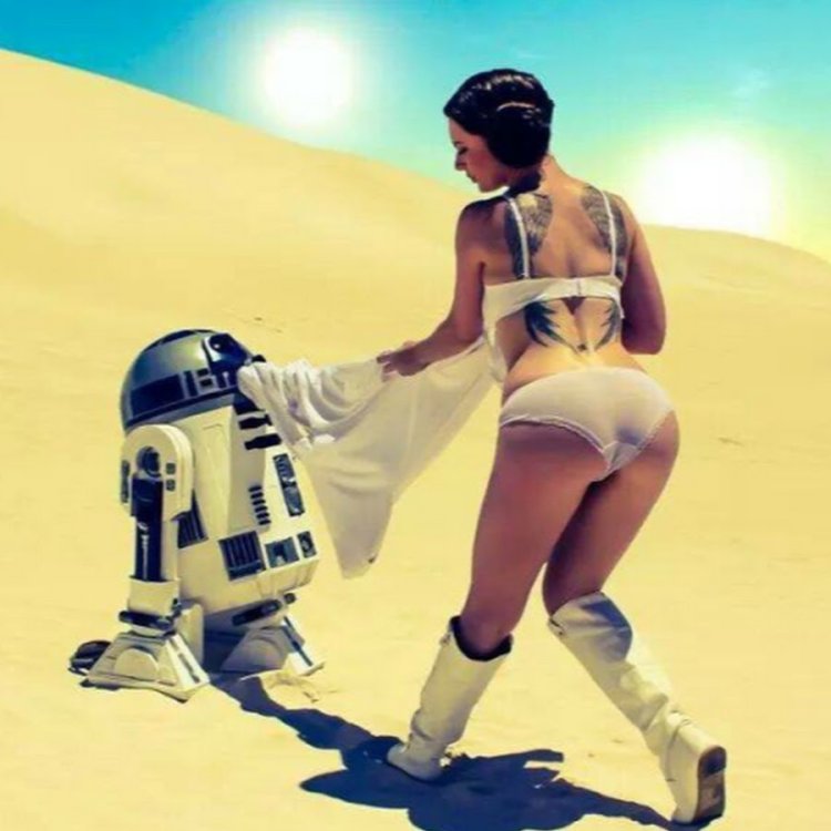 Кристина Финк косплей Звездные войны