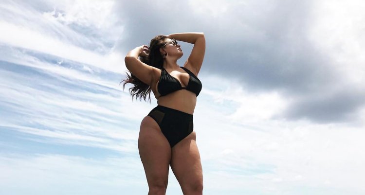 Толстая модель Эшли Грэм