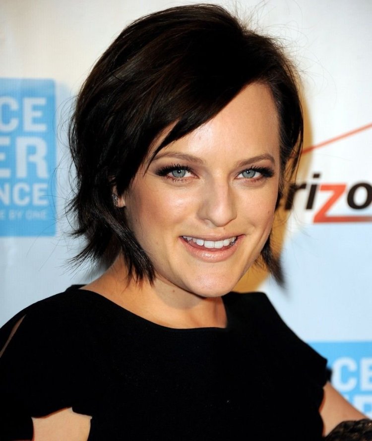 Короткая стрижка с высоким лбом женская