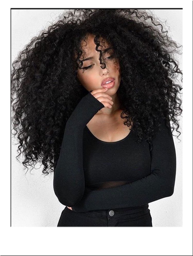 Короткие афрокудри Джессика