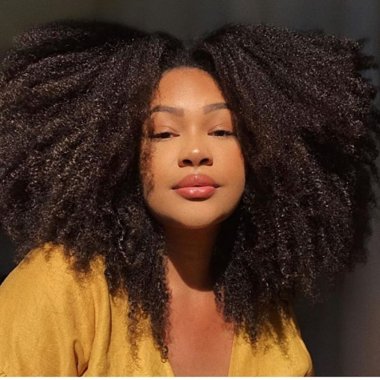 Афро кудри на полных