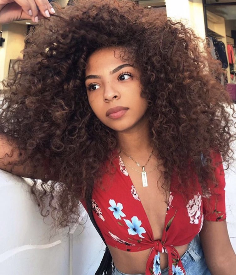 Кудри Николь афро