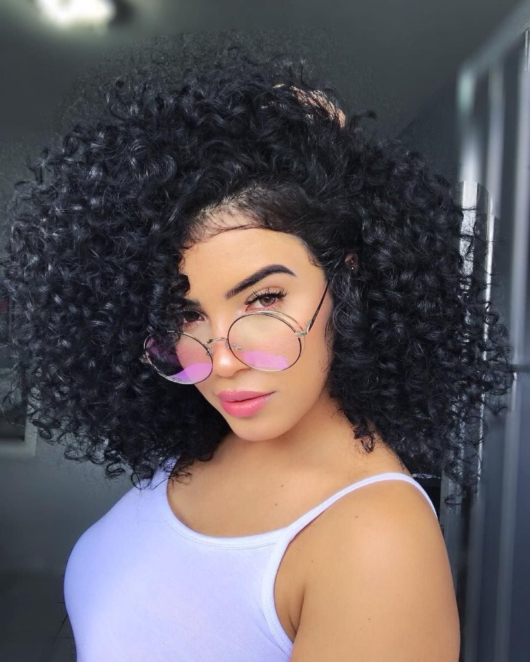 Афро кудри для полных женщин