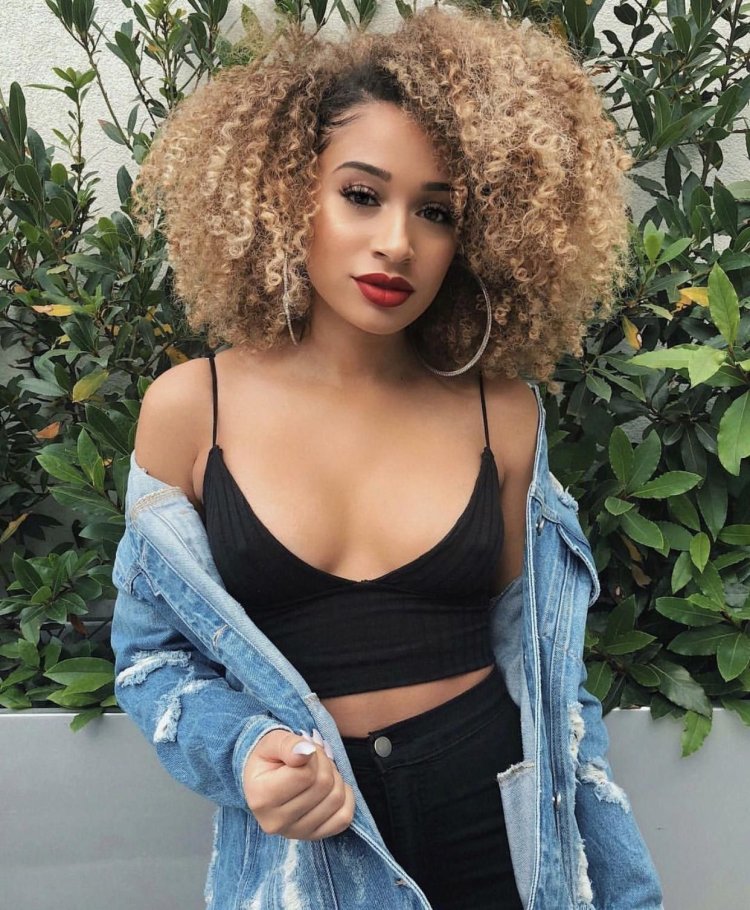 Афро кудри Джессика