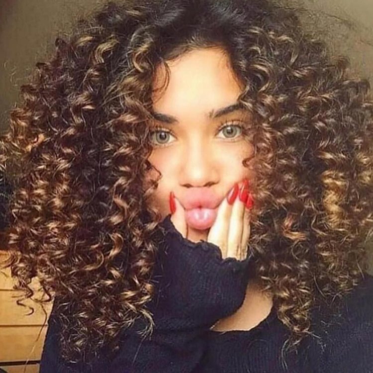 Афро кудри Джессика тёмные