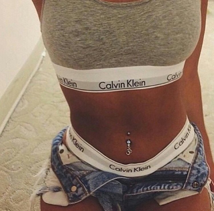 Кельвин Кляйн белье селфи