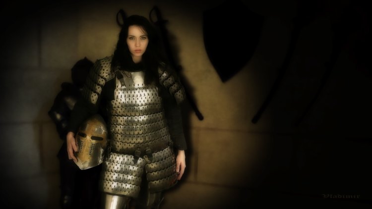 Девушка в кольчуге