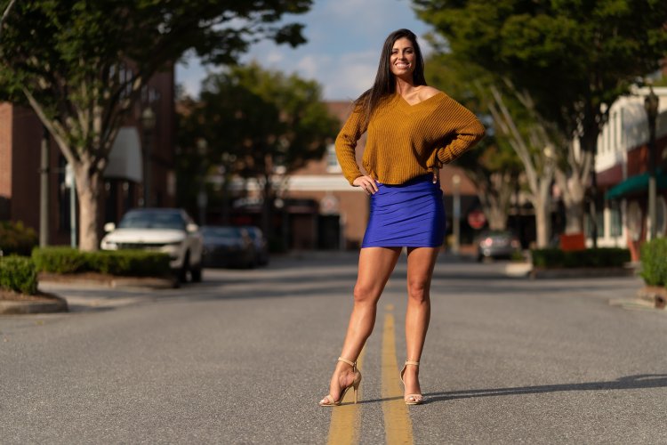 Красивые женщины на улице