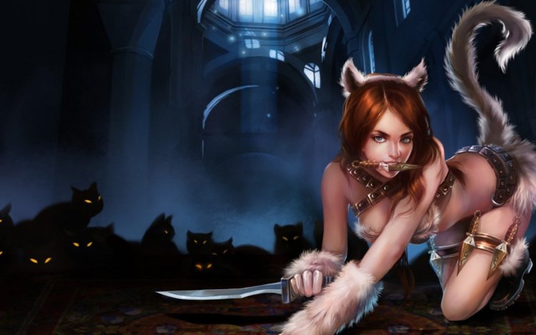 League of Legends Kitty Cat Katarina