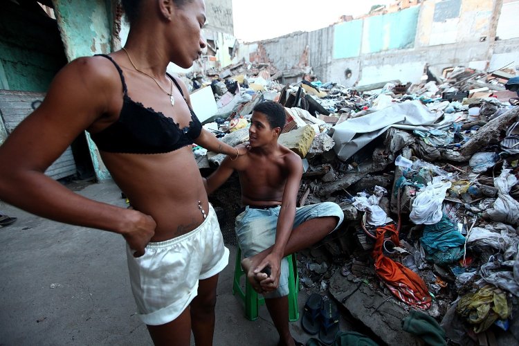 Фавелы Бразилии люди