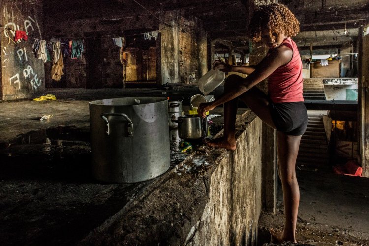 Жители фавел Рио де Жанейро