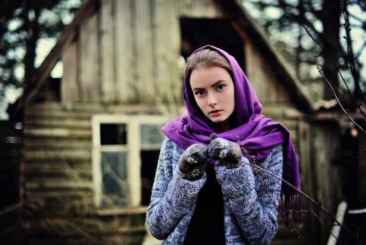 Фотосессия в русском стиле