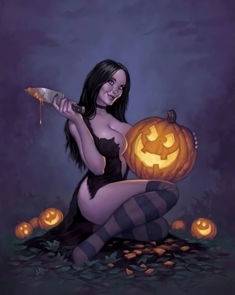 Сексапильные ведьмочки