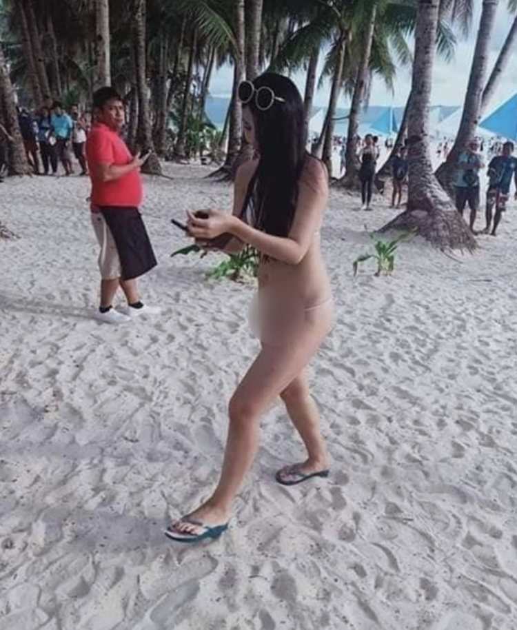 Филиппины пляж девушки