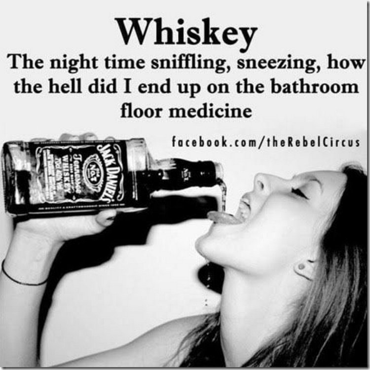 Виски Джек Дэниэлс с девушкоам