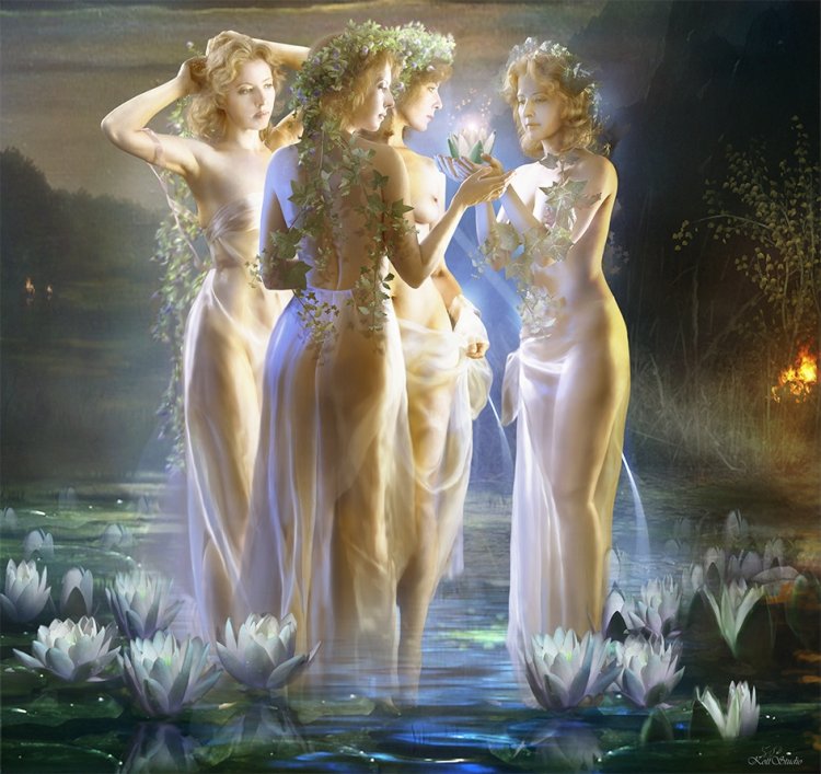 Shafir: фотографы и нимфы (ночь Ивана Купалы 2011)