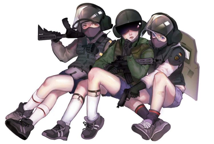 Дакимакура Rainbow Six