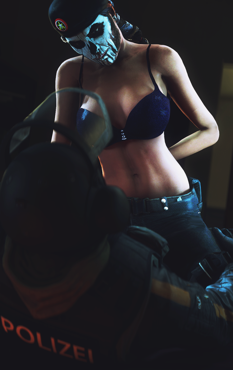 Rainbow Six Siege Caveira hot