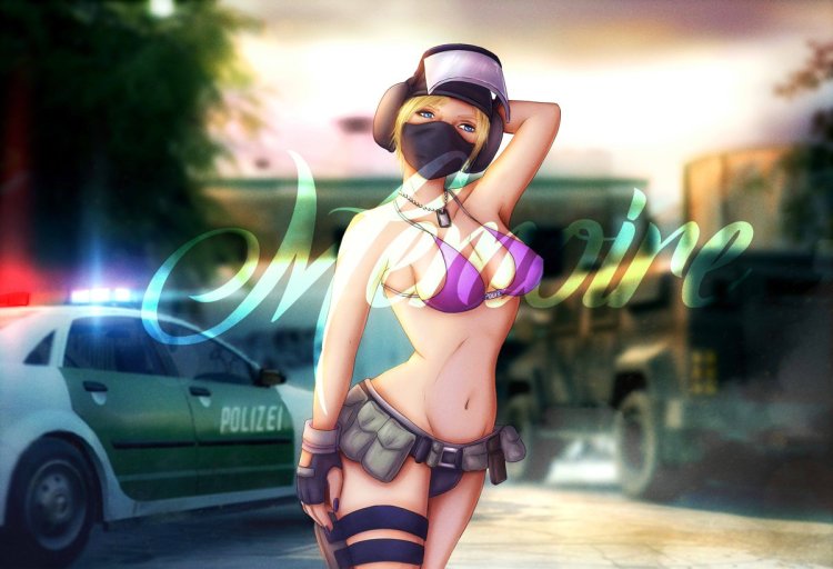 Ela r6s в купальнике