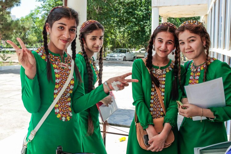 Ансамбль Менгли Туркменистан 1992