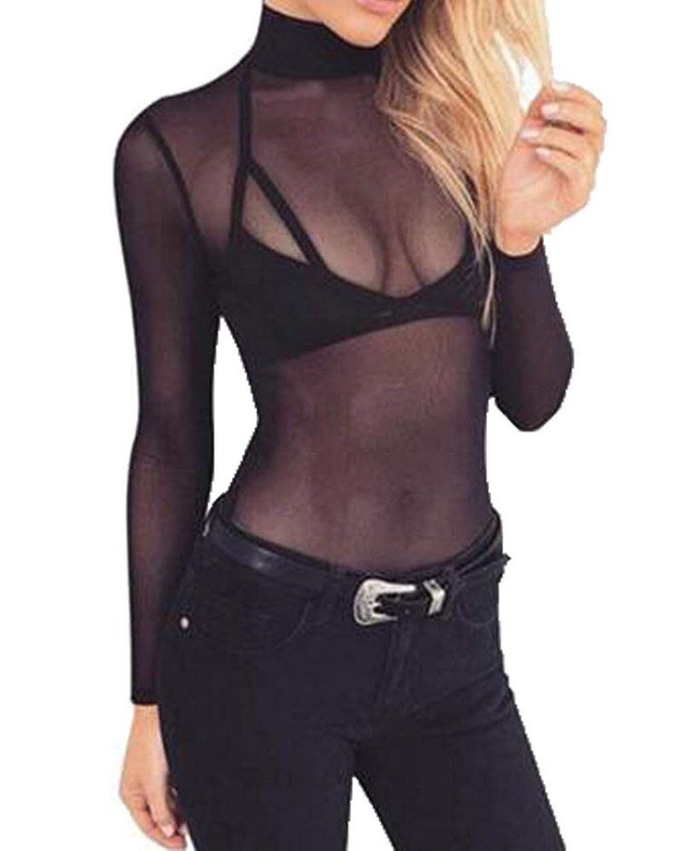 Прозрачная кофта женская