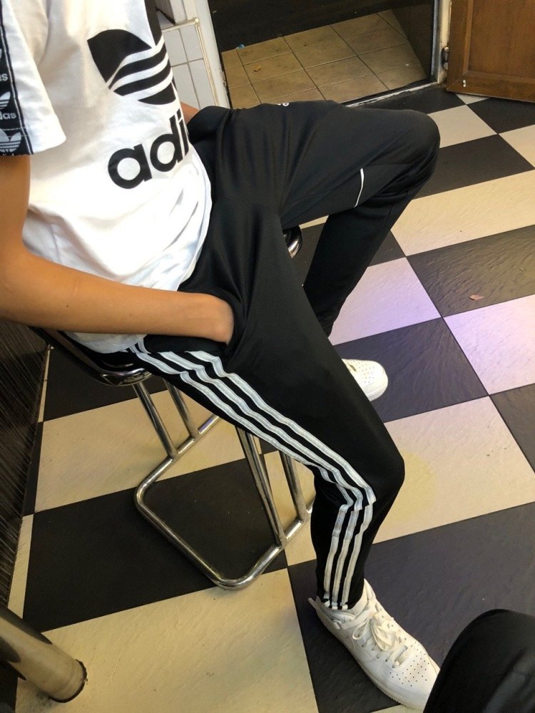 Adidas Sweatpants White Socks