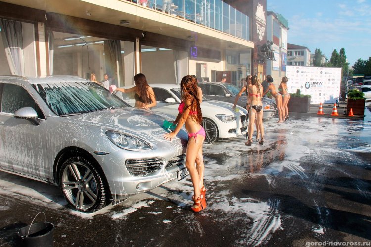 Автомойка топлесс