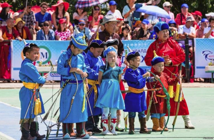 Национальный фестиваль «наадам» в Улан-Баторе