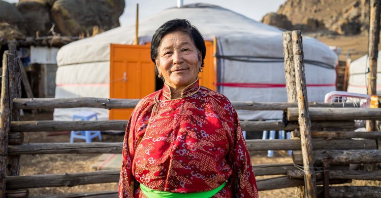 Монголка страшная