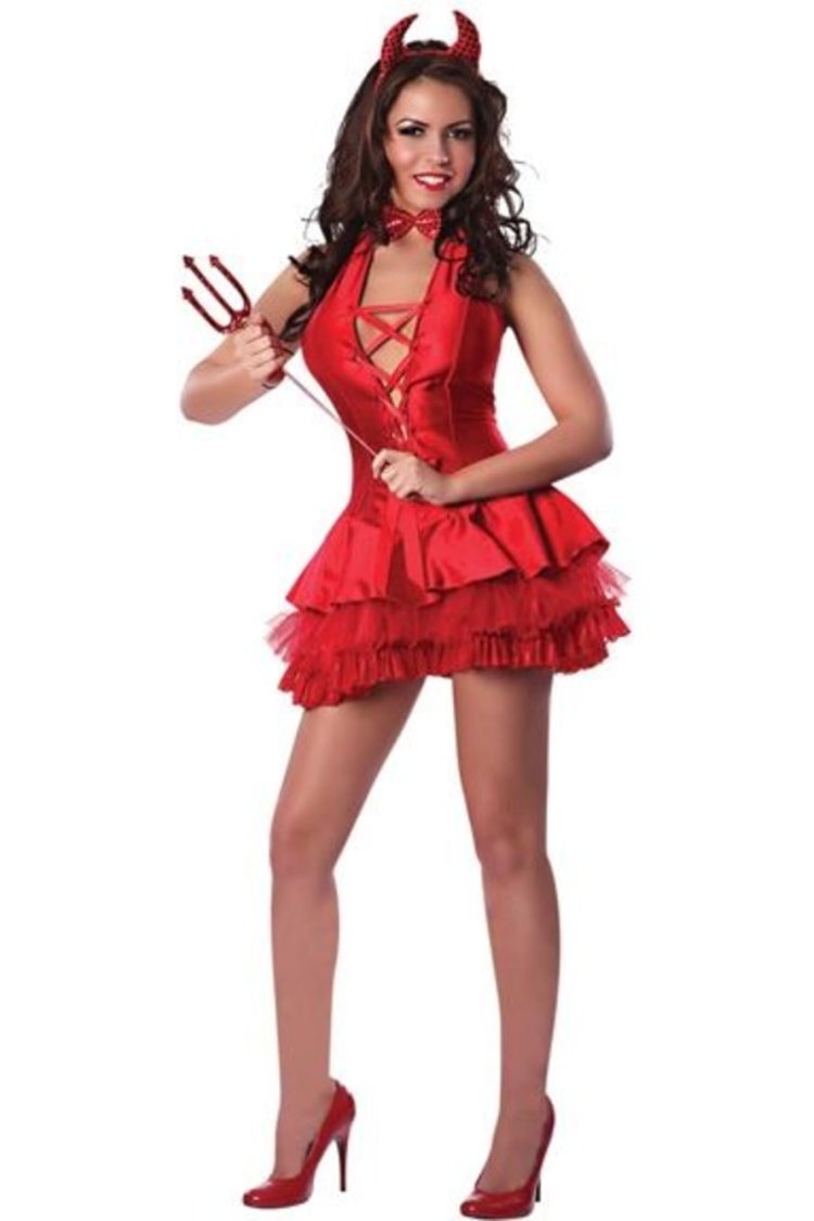 Костюм черной дьяволицы