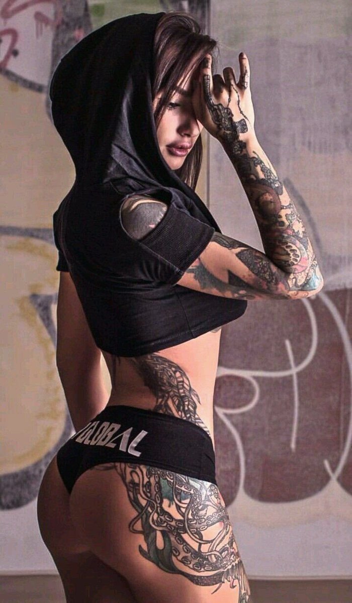 Девушка гангста