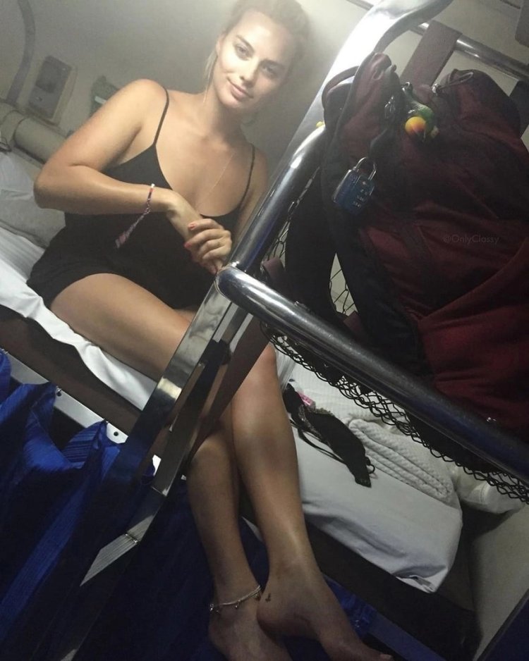 Марина Нестерова модель в поезде