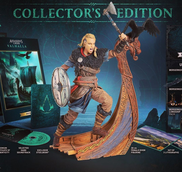 Коллекционка Assassins Creed Valhalla