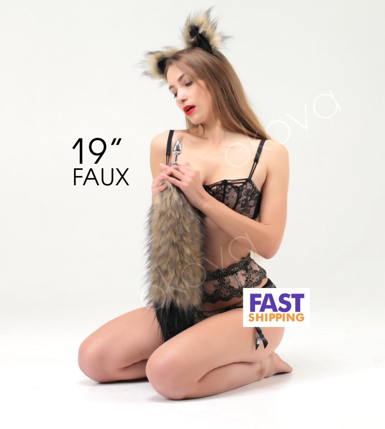 Костюм с анальным хвостиком