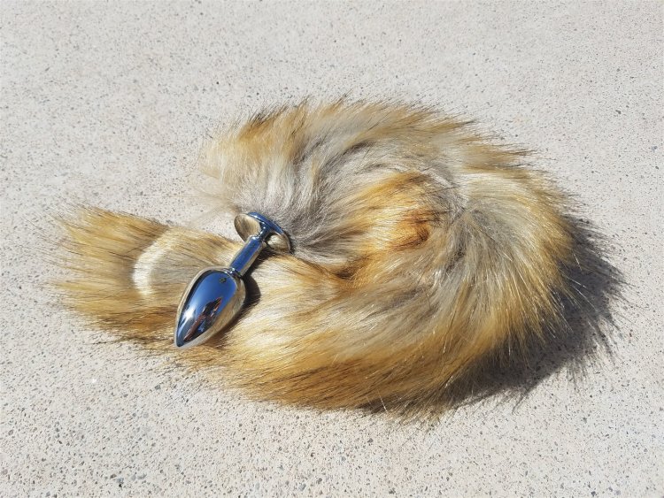 Анальная пробка хвост белки