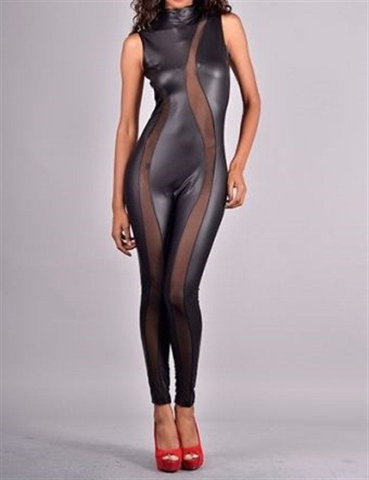 Боди прозрачное